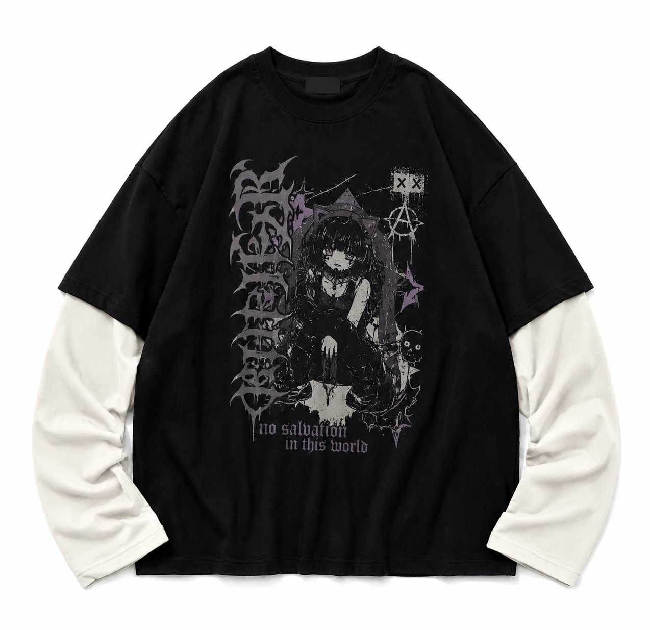 Faux Layered Sweatshirts