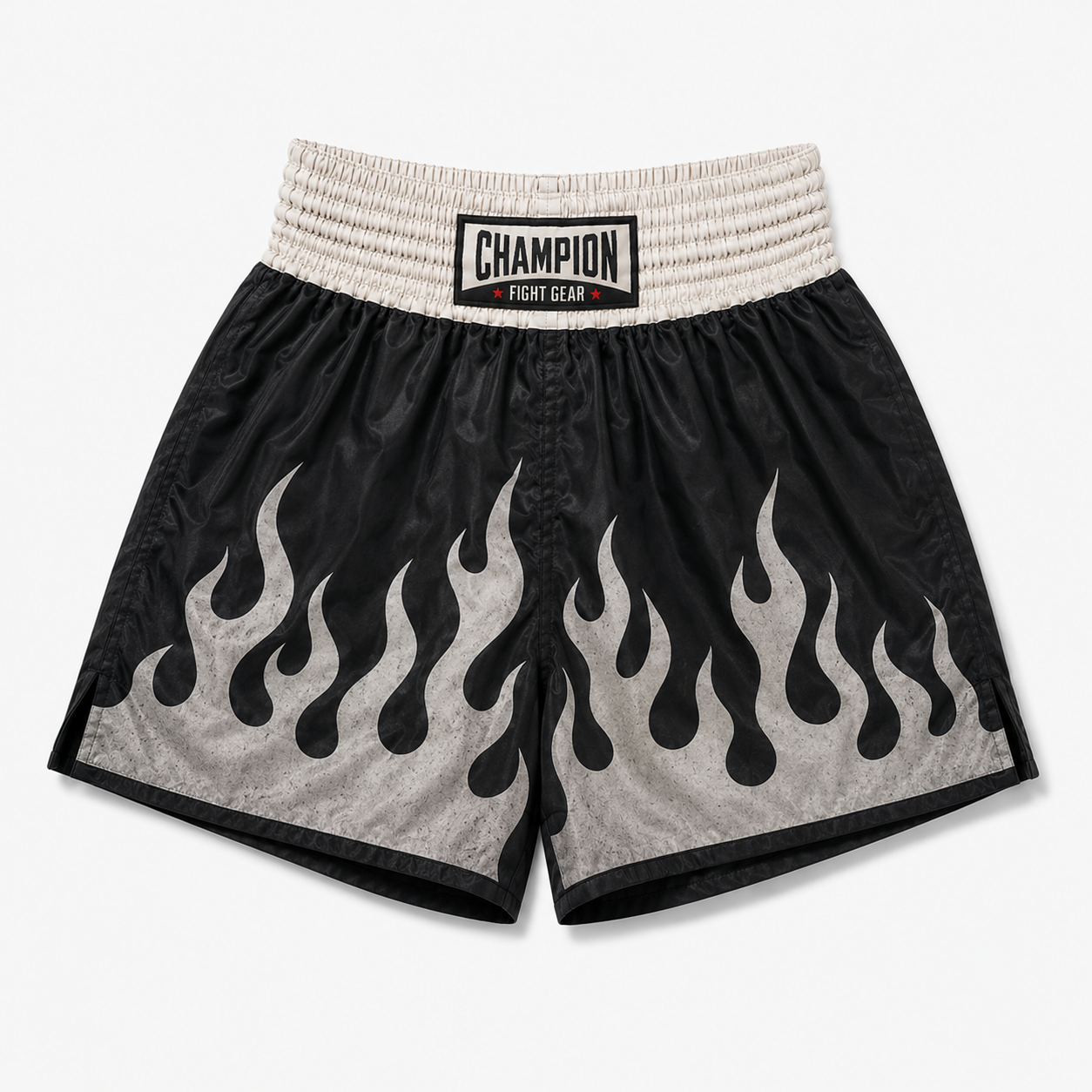 Flame Print Boxing Shorts