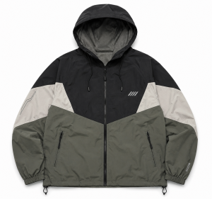 Hooded Windbreaker Jackets