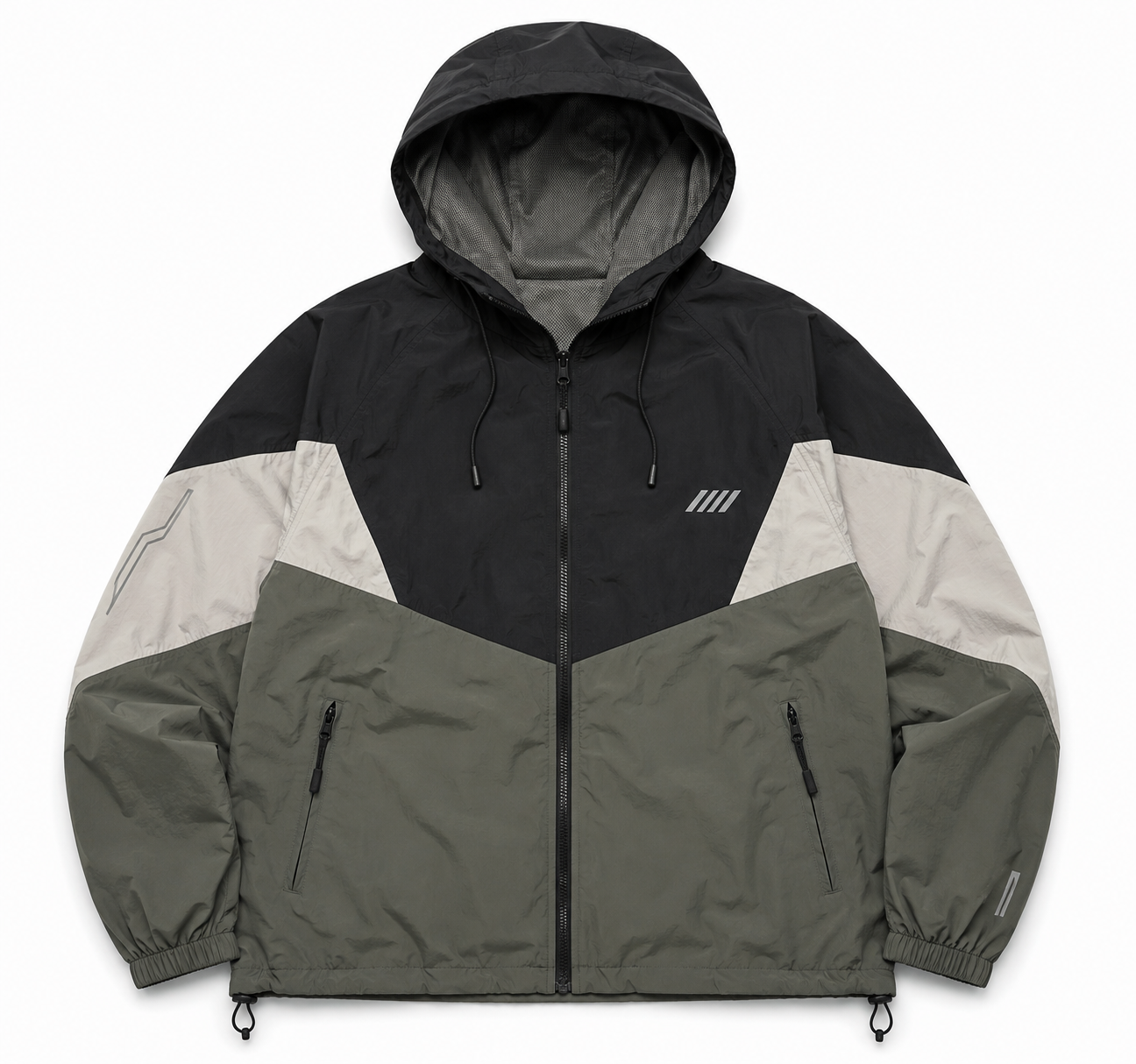 Hooded Windbreaker Jackets