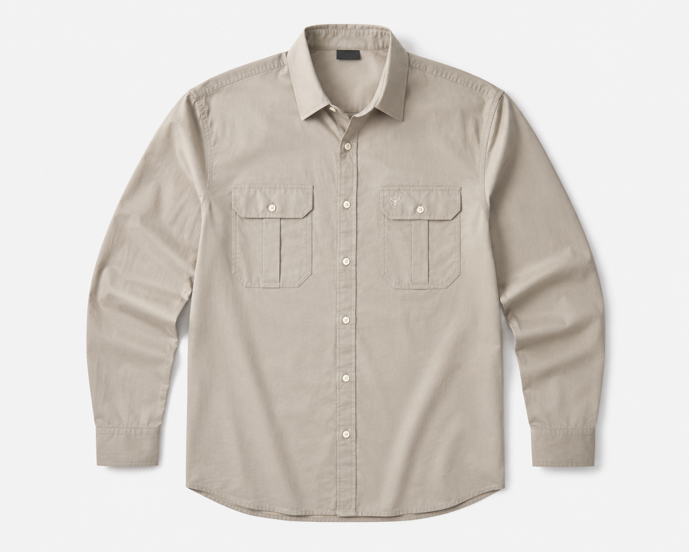 Men’s Cotton Twill Pocket Shirt