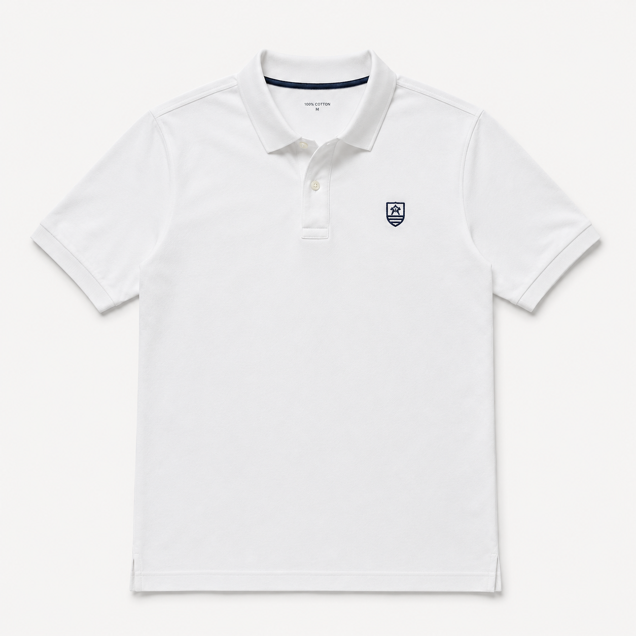 Men’s Embroidered Logo Casual Polo