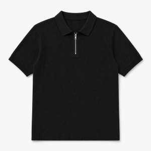 Men’s Half-Zip Polo Shirt