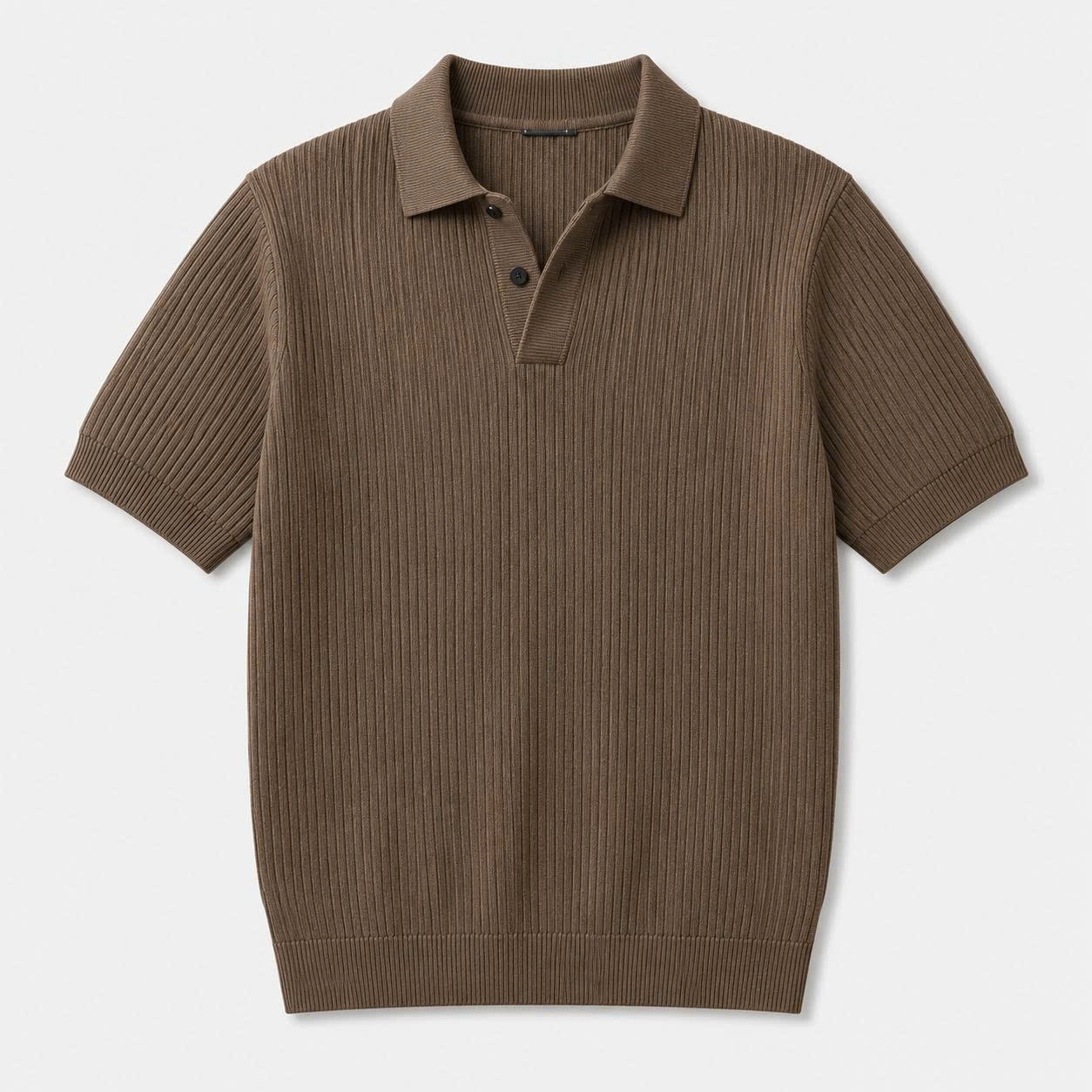 Men's Knitted Polo Shirts