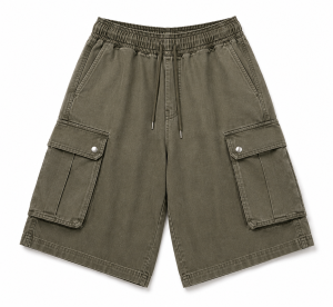 Oversized Utility Cargo Shorts