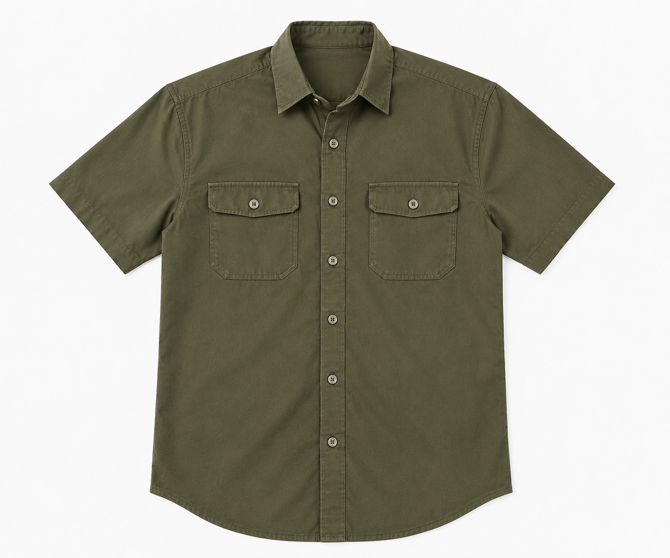 Short Sleeve Double Pocket Shirt