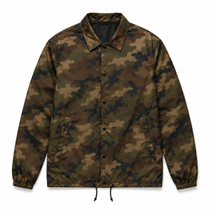 Men's Camouflage Coach Jacket